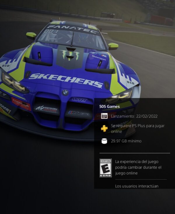 Assetto Corsa Competizione PS5 (textos en español) - Image 2