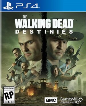 Carátula oficial de The Walking Dead: Destinies para PlayStation 4.