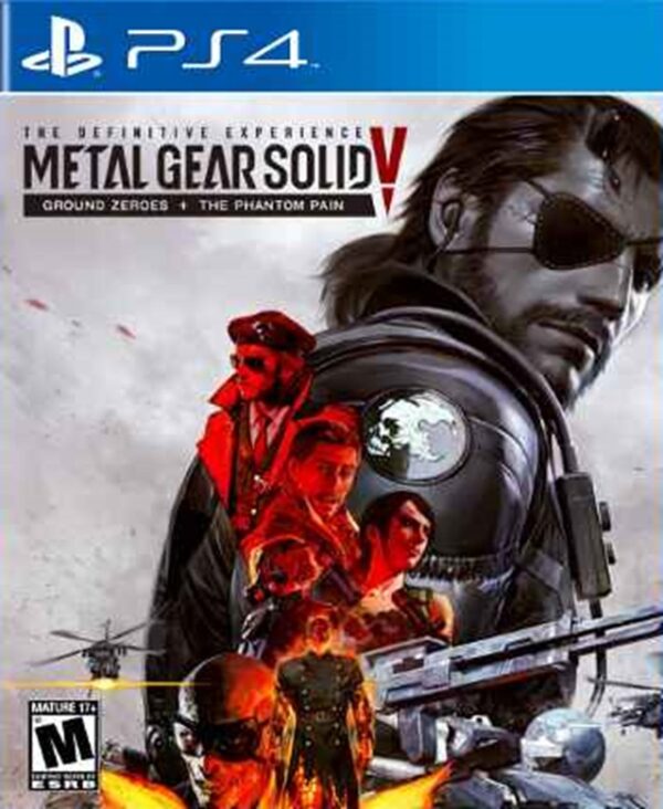 Captura de pantalla de Metal Gear Solid V en PlayStation 4