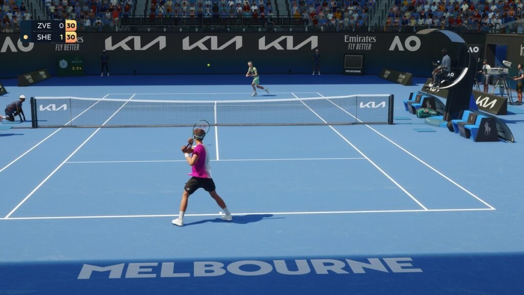 TopSpin 2K25 para PS5 y PS4, videojuego digital de tenis profesional