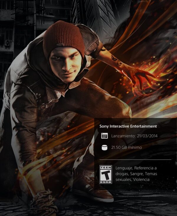 InFAMOUS Second Son PS5 Retro - Image 2