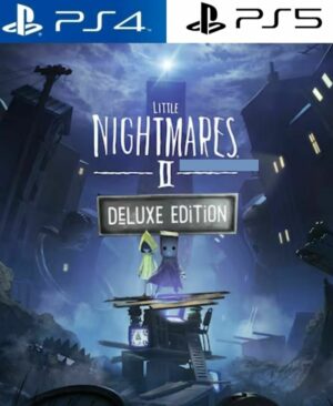 Little Nightmares II Deluxe Edition para PS4 y PS5, incluye contenido exclusivo y mejoras gráficas.