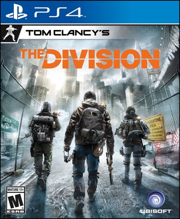 Carátula oficial de Tom Clancy's The Division para PlayStation 4.