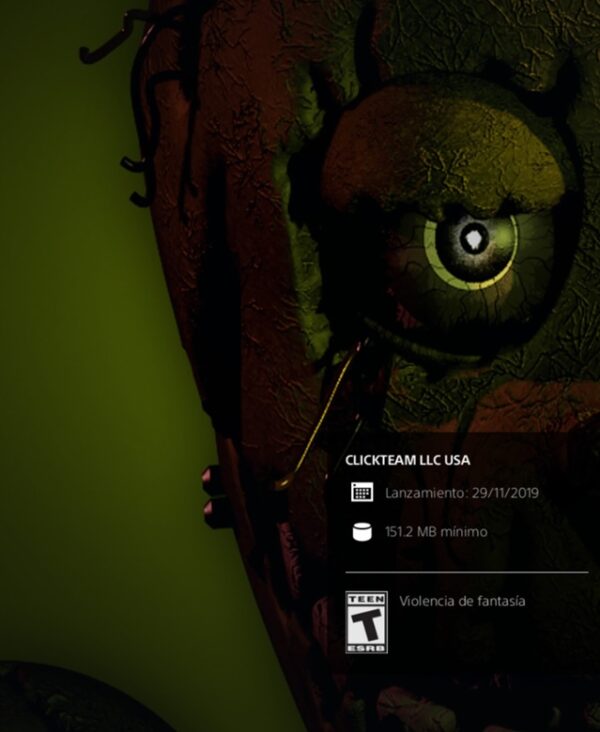 Five Nights at Freddy's 3 (latino) - Image 2
