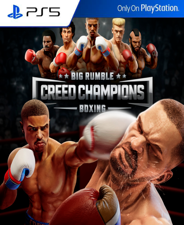 Big Rumble Boxing Creed Champions PS5 retro (textos en español)