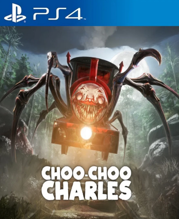 Tren monstruoso Charles persiguiendo al jugador en Choo-Choo Charles para PS4 y PS5