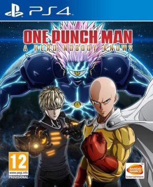 Una captura de pantalla de combate 3D estilo anime cel-shading en la que se enfrentan Genos y Speed-o'-Sound Sonic con efectos de explosión y luces