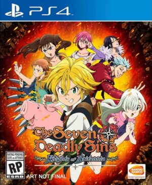 The Seven Deadly Sins: Knights of Britannia para PS4 con combates épicos y personajes del anime.