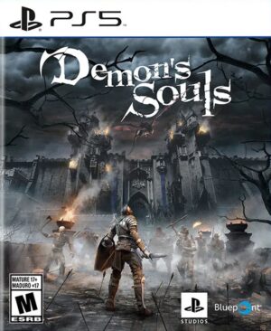 Guerrero enfrentando a un demonio en Demon’s Souls para PS5
