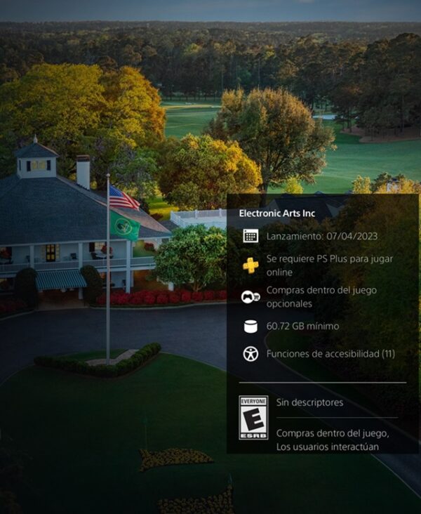 EA Sports PGA Tour PS5 (solo inglés) - Image 2