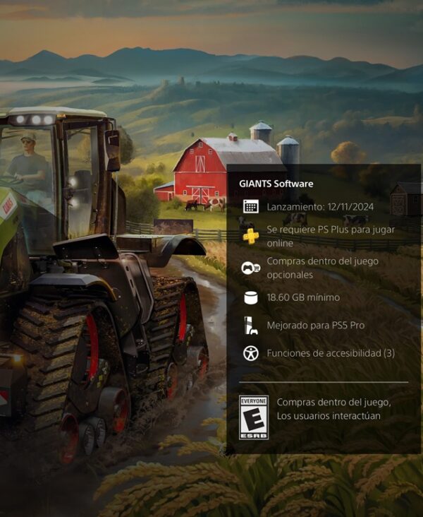 Farming Simulator 25 PS5 (textos en español) - Image 2