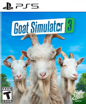 Goat Simulator 3 PS5 juego digital simulación humor mundo abierto cabra