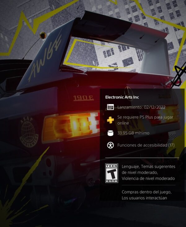 Need for Speed Unbound PS5 - Image 2