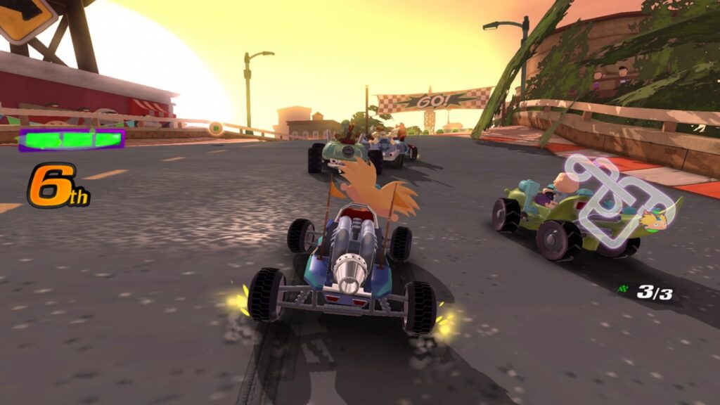 Nickeloden Kart Racer para ps4