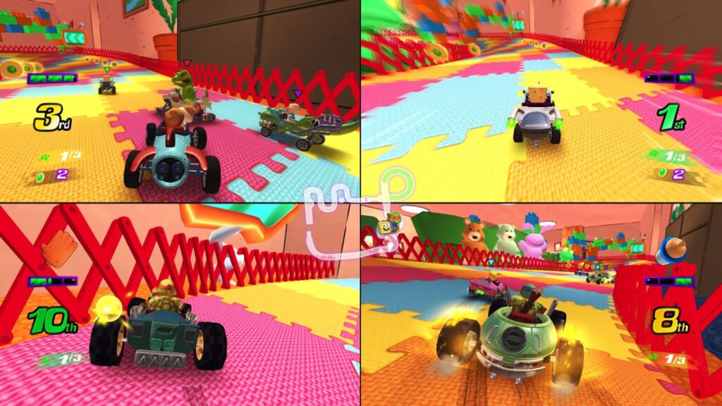 Nickeloden Kart Racer para ps4