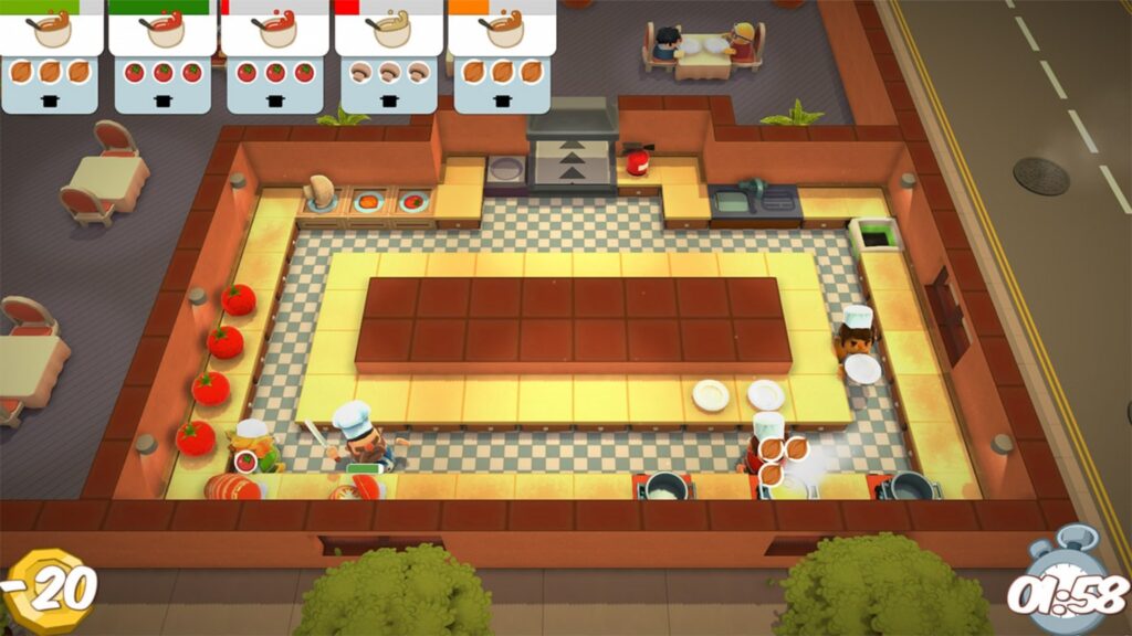 Overcooked! para ps4