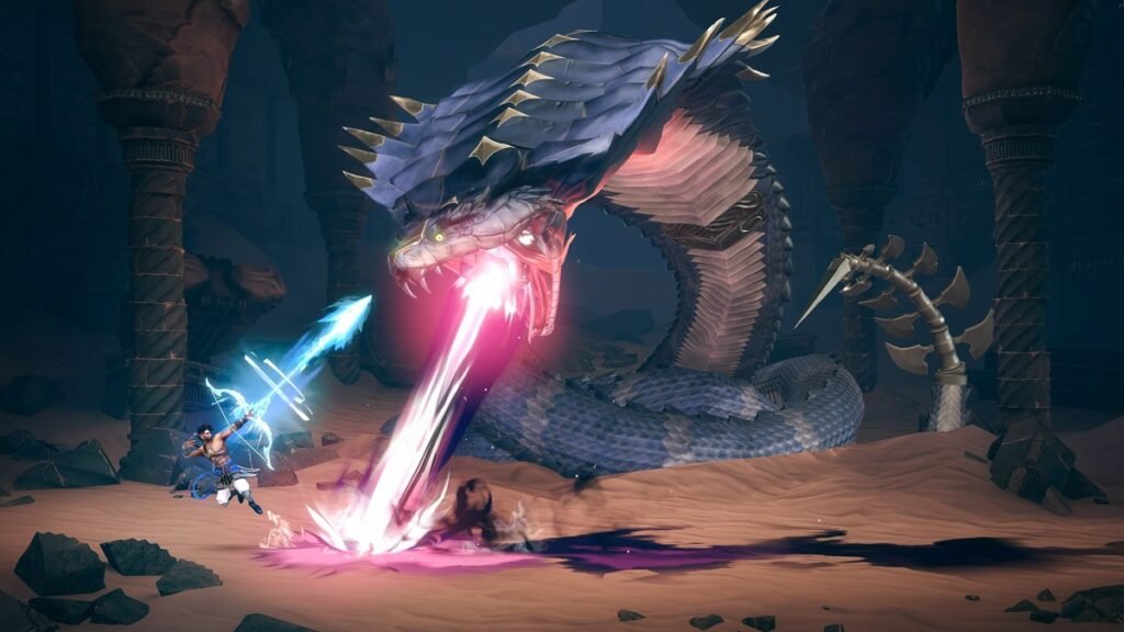 Prince of Persia The Lost Crown PS5, juego digital de plataformas, acción y mitología persa