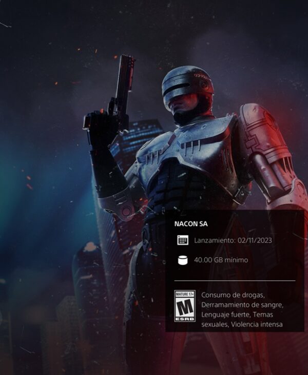RoboCop Rogue City PS5 (textos en español) - Image 2