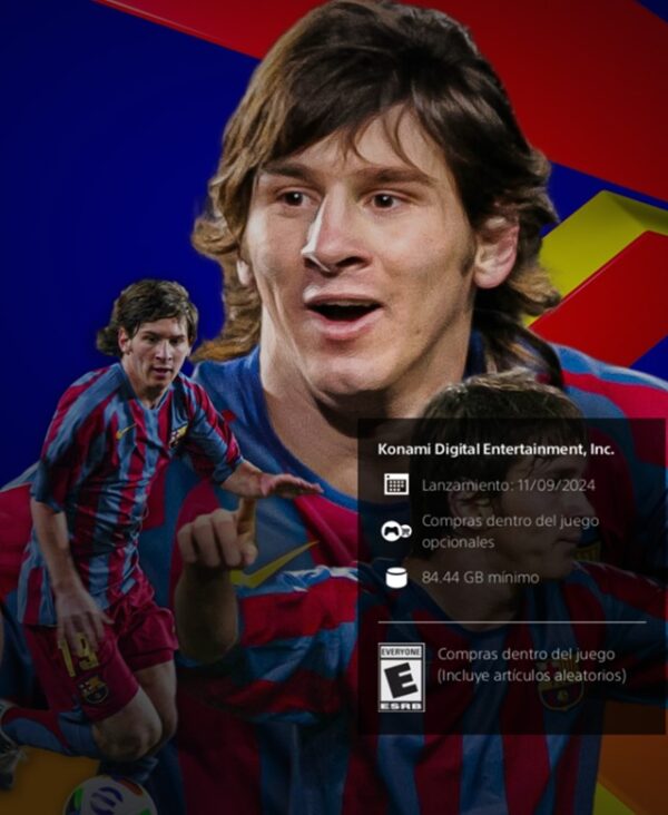 eFootball 2025 Leo Messi Edition PS5 (relatos en español latino) - Image 2