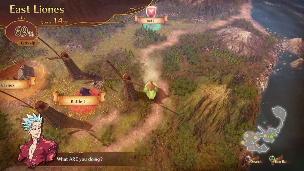 The Seven Deadly Sins Knights of Britania para ps4