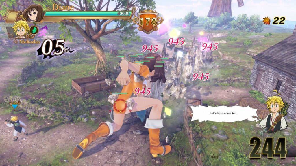 The Seven Deadly Sins Knights of Britania para ps4