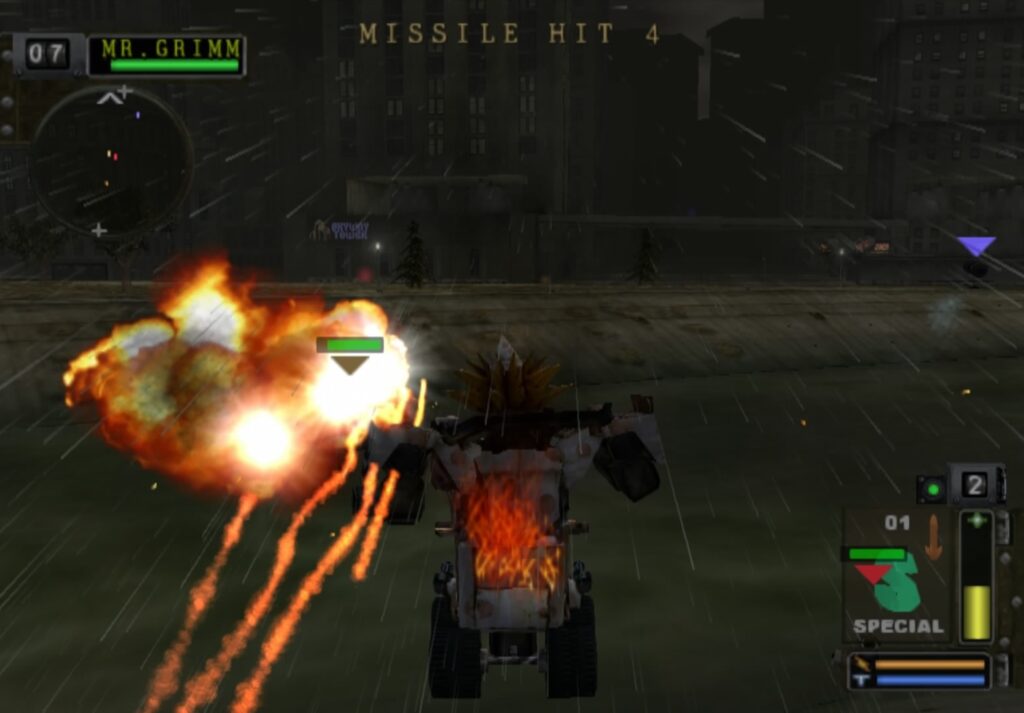 Twisted Metal Black para ps4