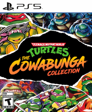 Captura de gameplay de Teenage Mutant Ninja Turtles: Turtles in Time, uno de los juegos incluidos en la colección para PS5.