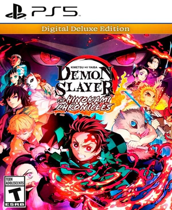 Tanjiro Kamado y Nezuko en combate en Demon Slayer Deluxe Edition para PS5