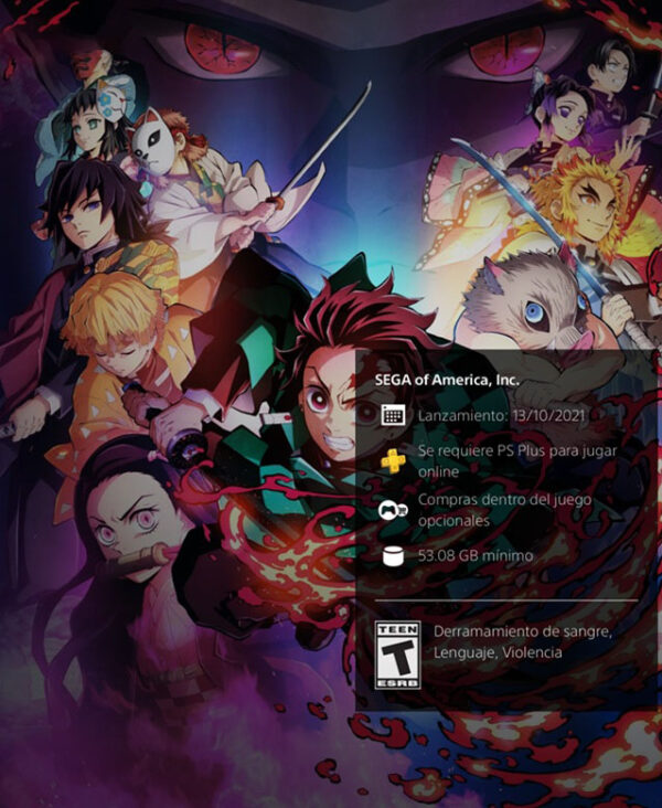 Demon Slayer Kimetsu No Yaiba Deluxe Edition PS5 (textos en español) - Image 2