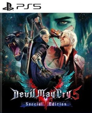 Dante y Vergil luchando en Devil May Cry 5 Special Edition para PS5