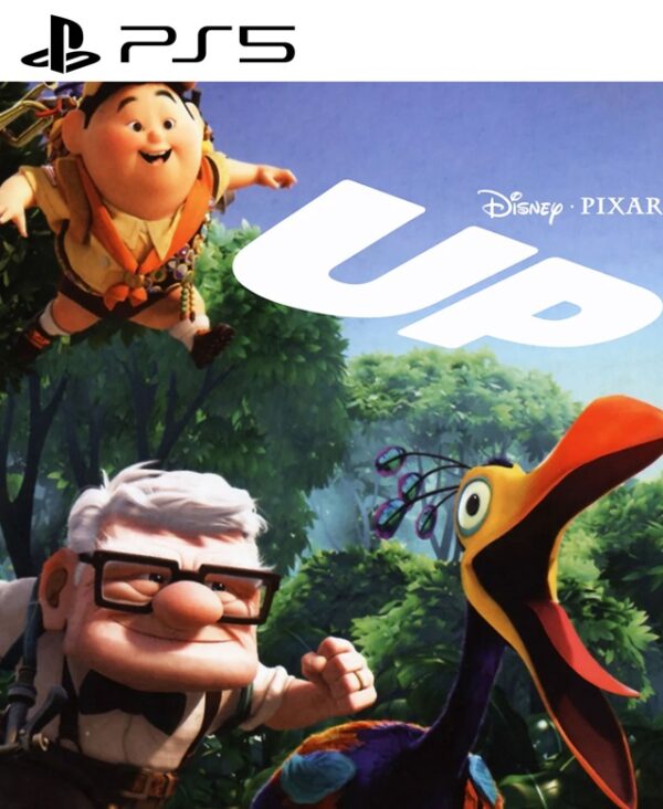 Carl y Russell atravesando la jungla en Disney Pixar UP para PS5