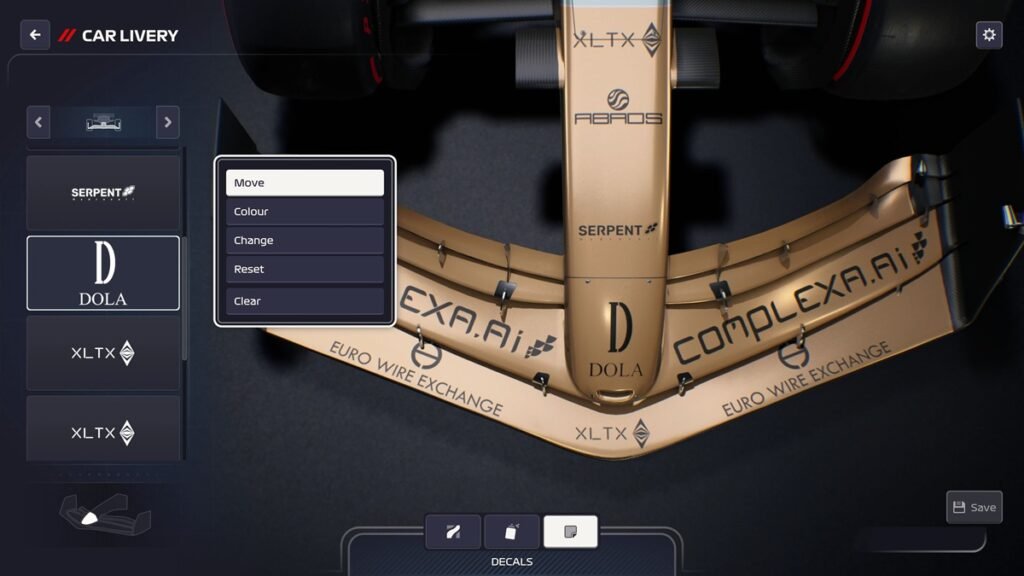 Gameplay de F1 Manager 2024 en PlayStation 5