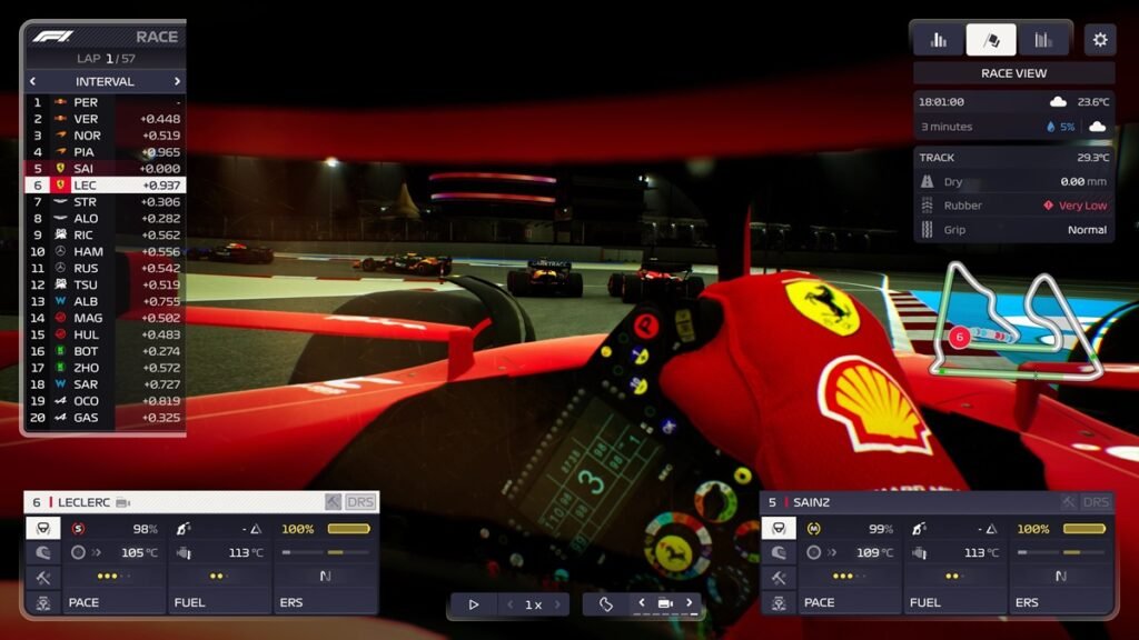 F1 Manager 2024 PS5 con pilotos oficiales de Fórmula 1