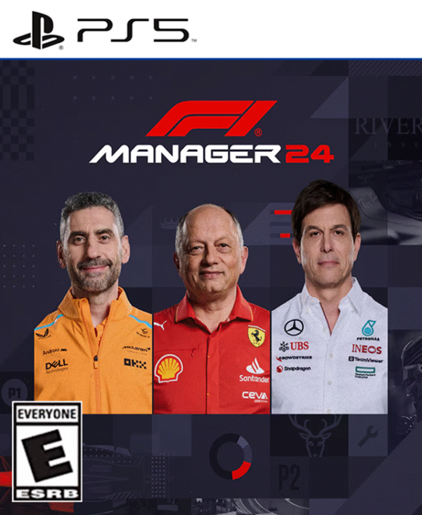 Interfaz de estrategia con gráficos de pista en F1 Manager 2024 para PS5