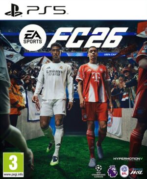 Jugadores reales y estadios en pantalla de EA Sports FC 26 para PS5