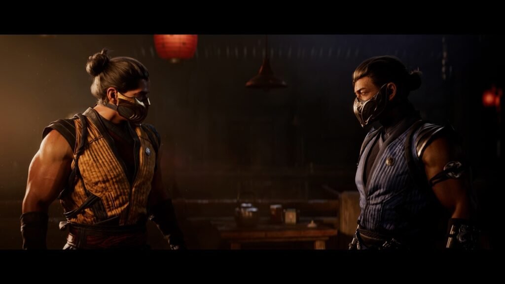 Personajes de Mortal Kombat 1 Definitive Edition para PlayStation 5, con luchadores clásicos e invitados especiales.