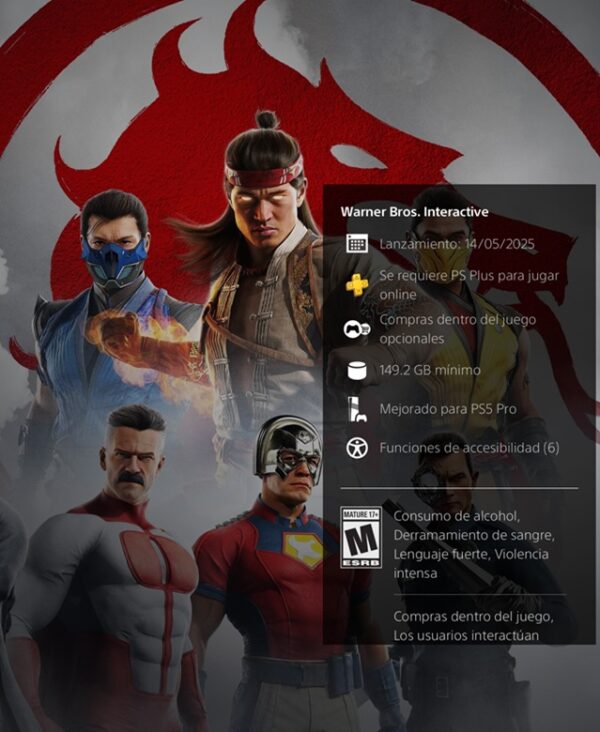 Mortal Kombat 1 Definitive Edition PS5 (latino) - Image 2