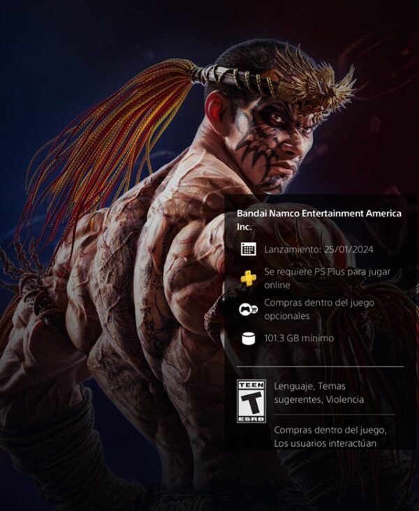 TEKKEN 8 PS5 (textos en español) - Image 2