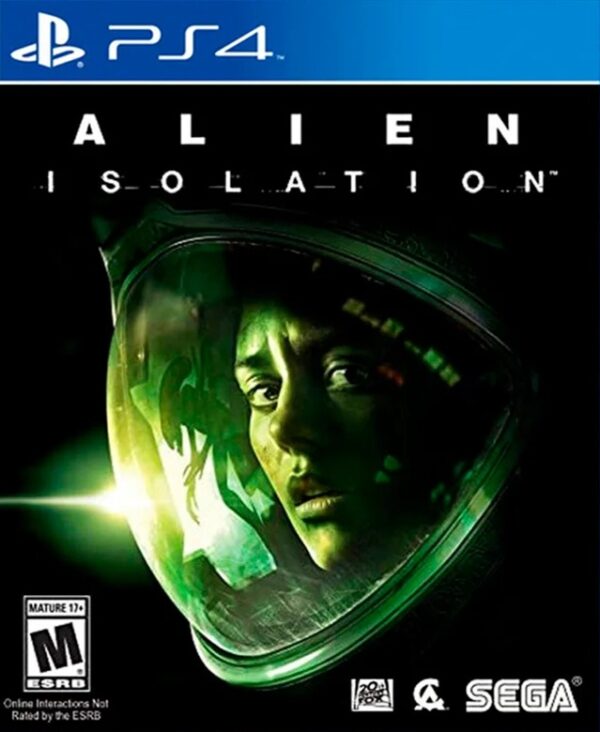 Amanda Ripley escondida de un Xenomorfo en el juego de terror Alien Isolation para PS4.