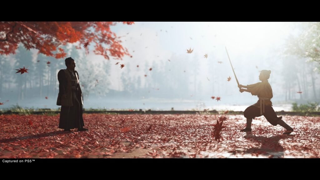 Ghost of Tsushima para PS5 portada del juego digital.