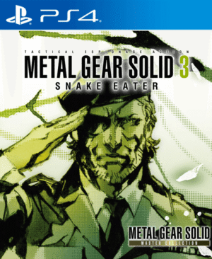 Metal Gear Solid 3 Snake Eater Master Collection - Portada del juego de PS4.