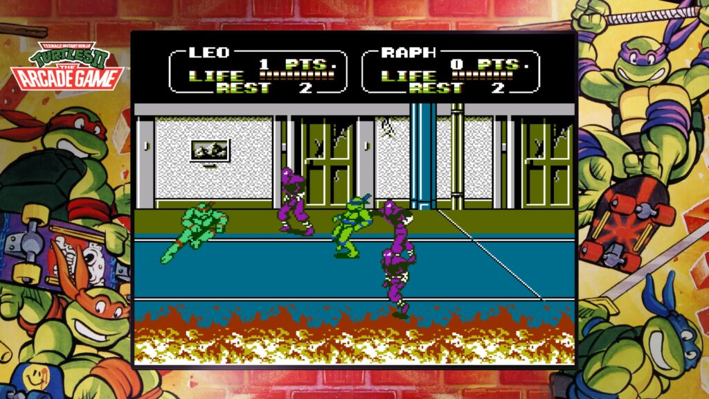 Teenage Mutant Ninja Turtles the Cowabunga Collection ps4