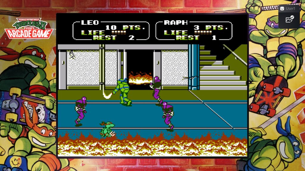 Teenage Mutant Ninja Turtles the Cowabunga Collection ps4