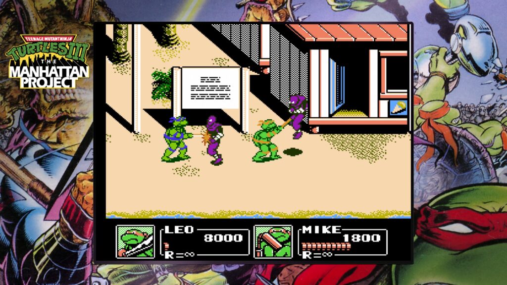Teenage Mutant Ninja Turtles the Cowabunga Collection ps4