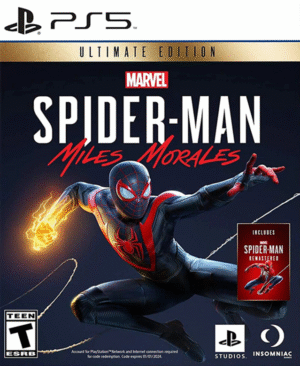Marvel's Spiderman Miles Morales Ultimate Edition PS5 (latino)