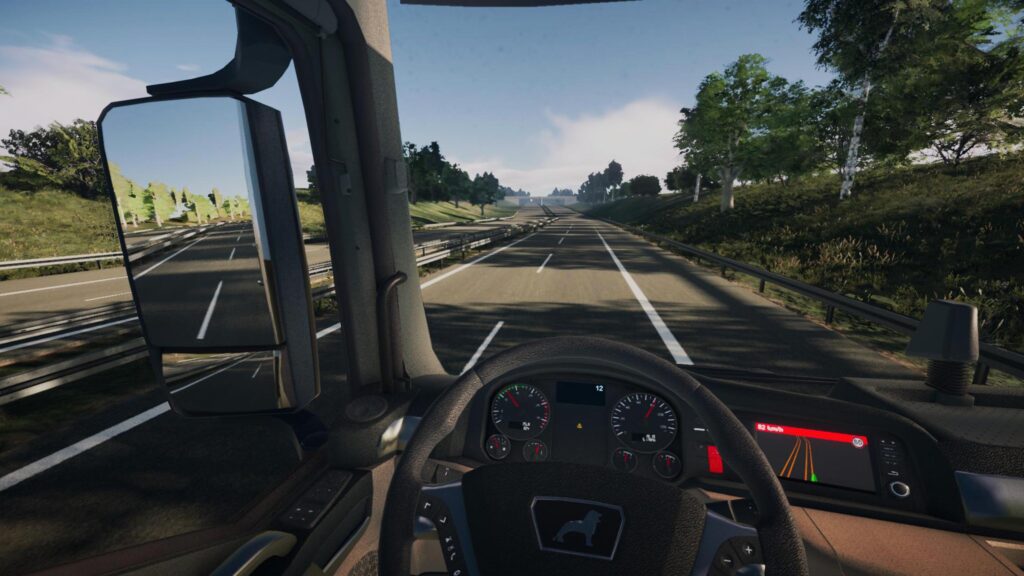 On the Road the Truck Simulator