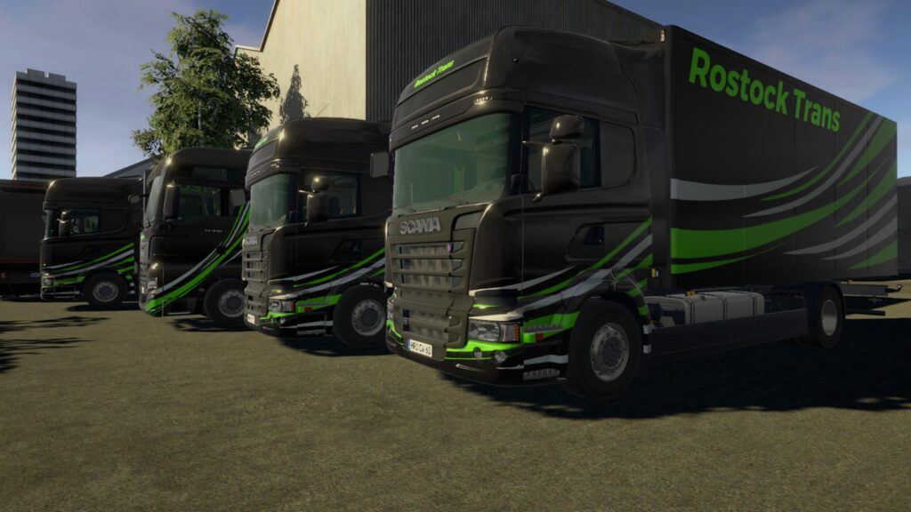 On the Road the Truck Simulator