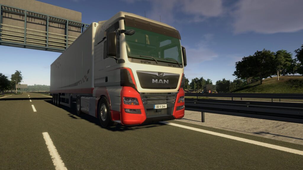 On the Road the Truck Simulator