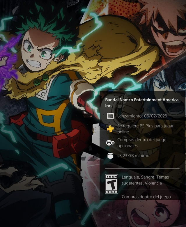 My Hero Academia All's Justice PS5 (textos en español) - Image 2