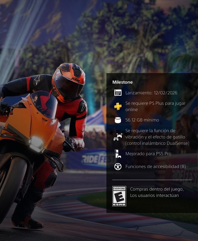 RIDE 6 PS5 - Imagen 2